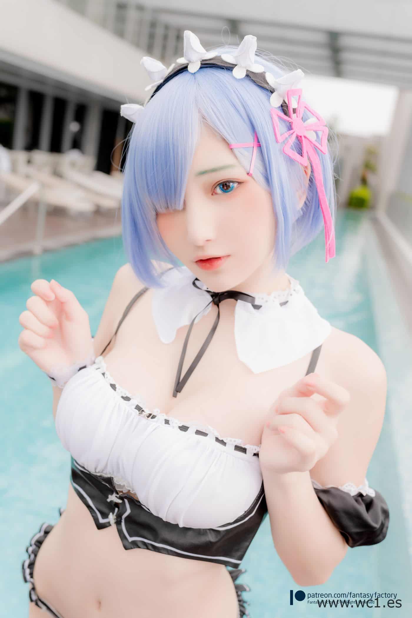 小丁Ding《Rem swimsuit》